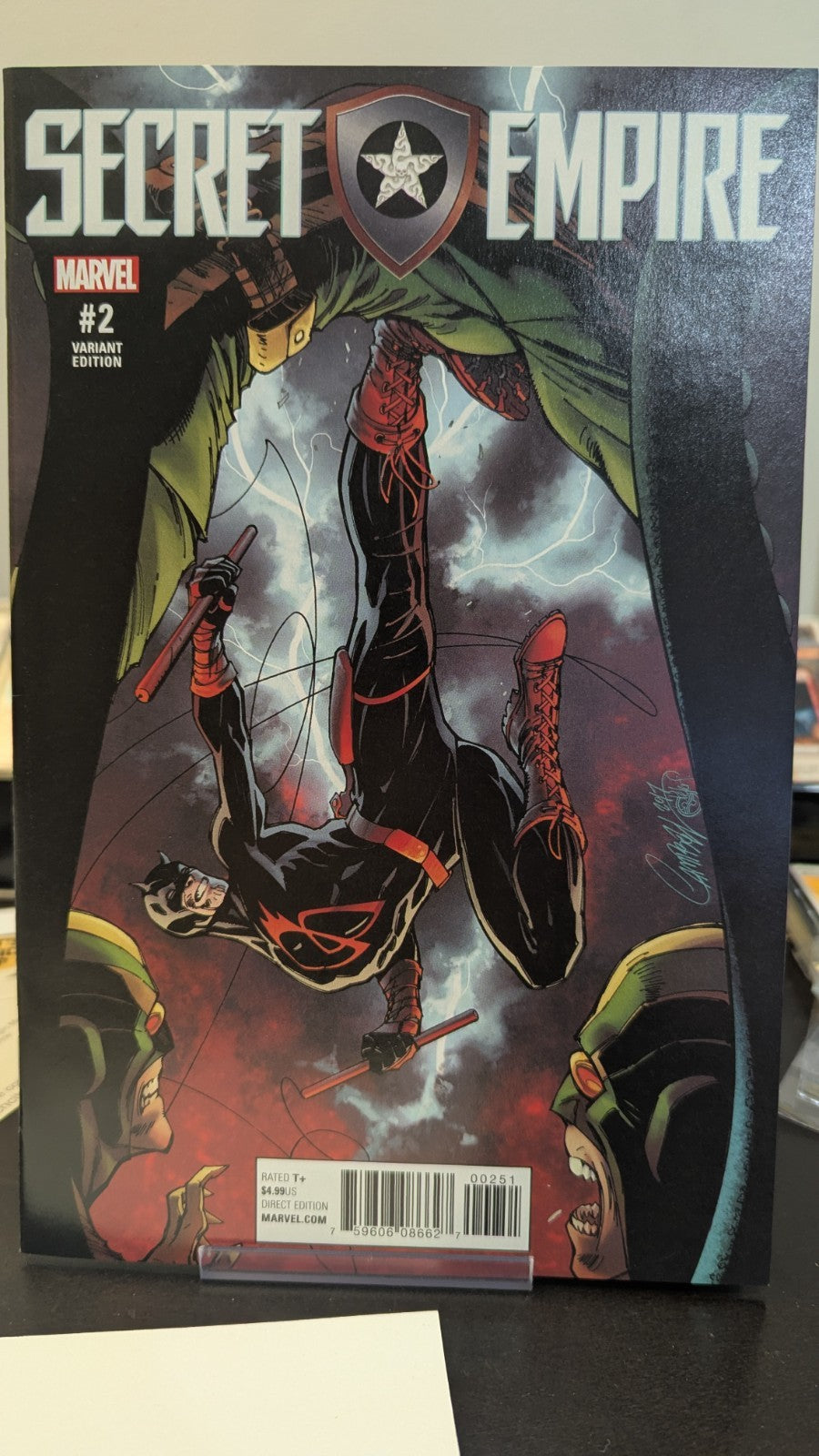 Marvel SECRET Empire lot #1-8, 4 Variants.