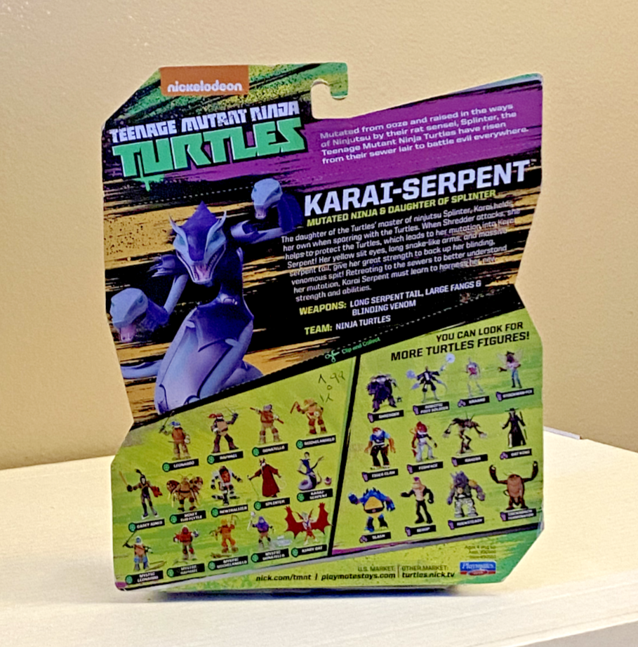 KARAI SERPENT - Teenage Mutant Ninja Turtles NEW Playmates Splinter's Daughter