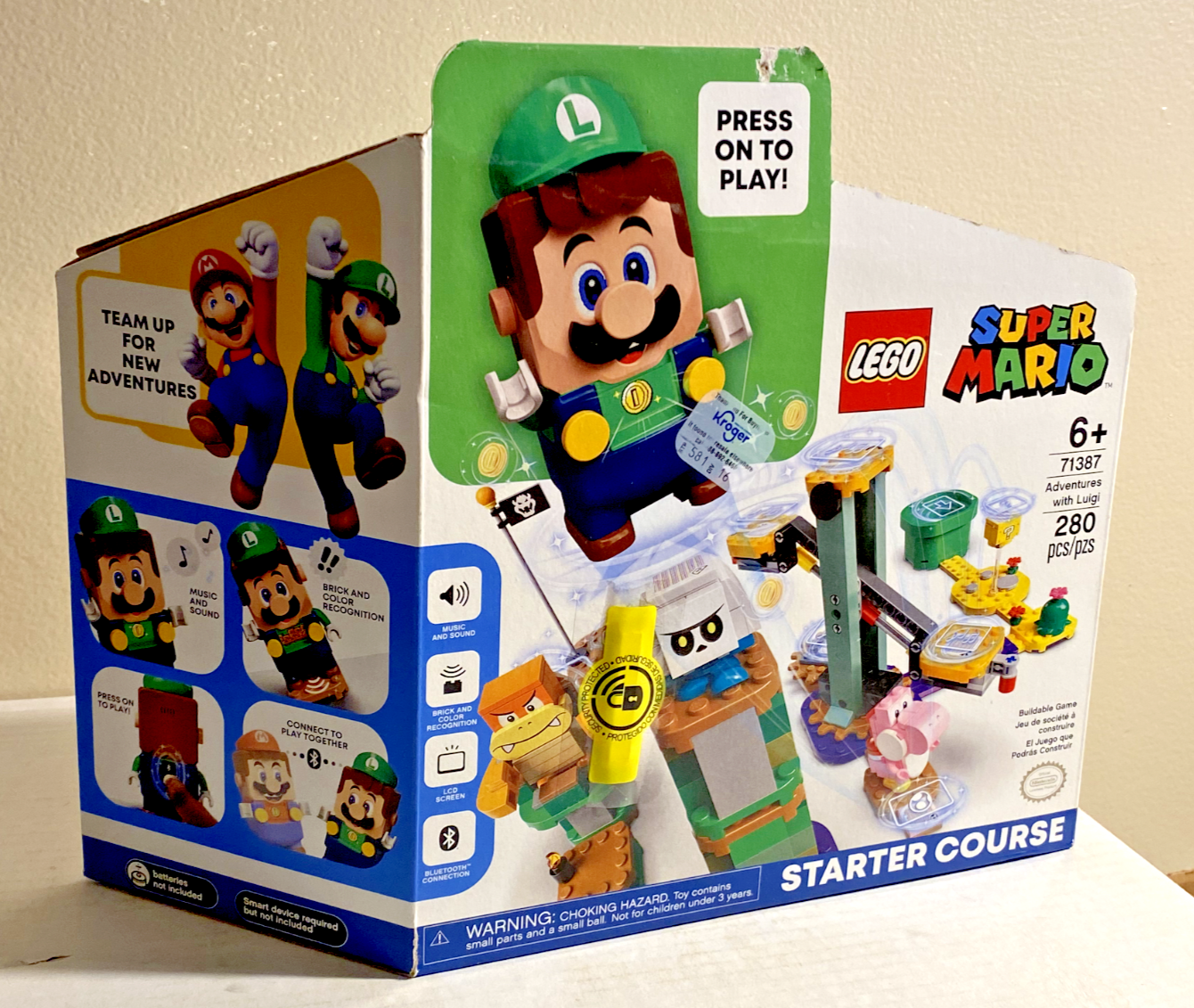 LEGO Super Mario 71387 Adventures With Luigi Starter Course New Factory Sealed