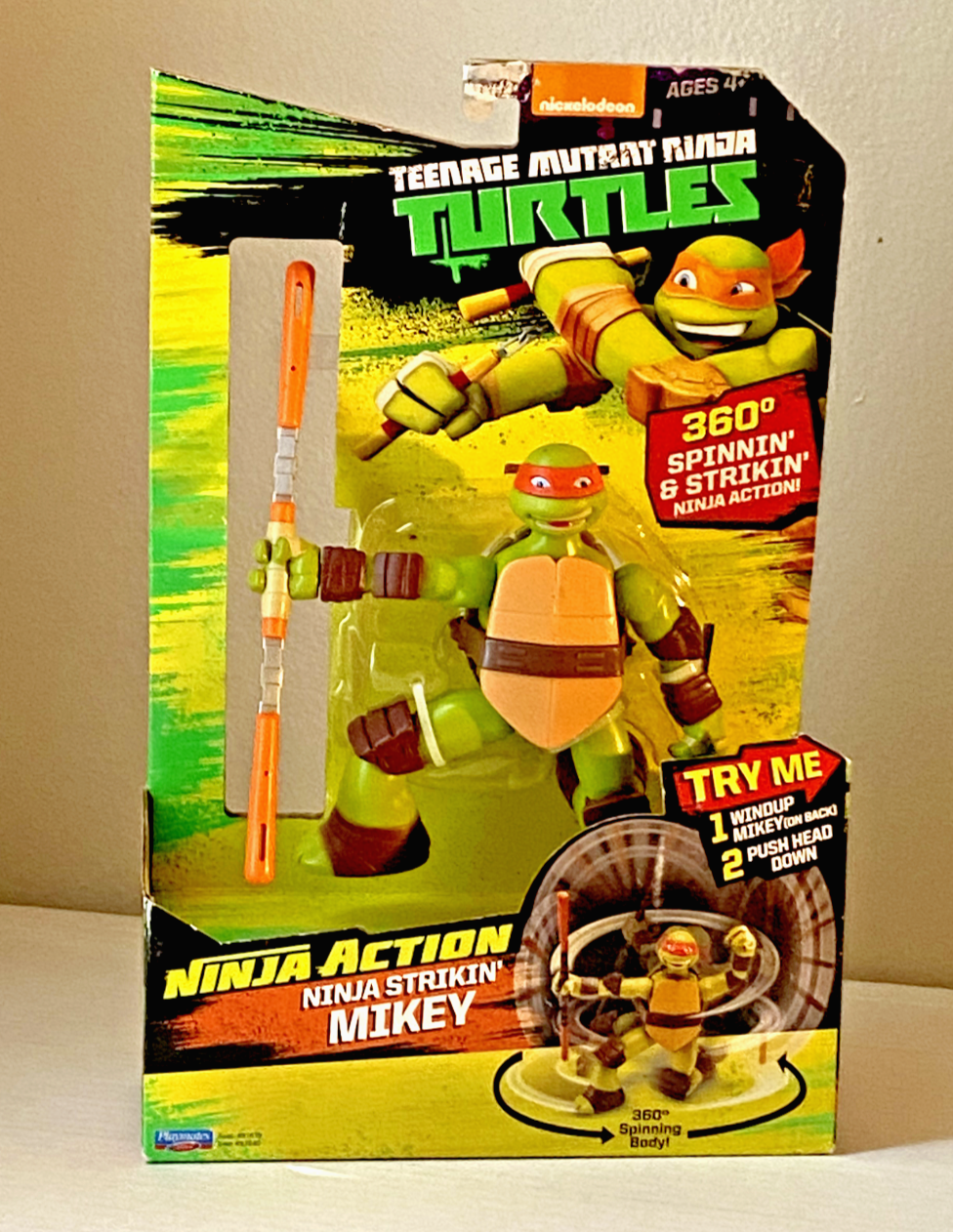 Nickelodeon Teenage Mutant Ninga Turtles Ninja Strikin Mikey