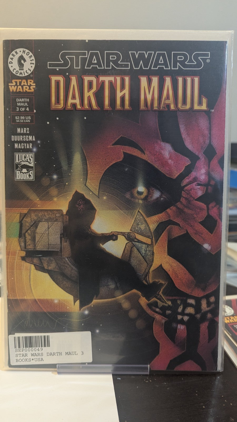 Star Wars Darth Maul comics lot #1A-4A + bonus #3B