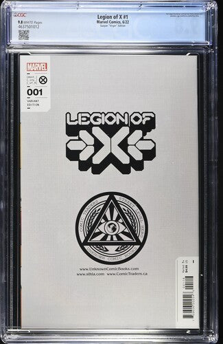 Legion of X #1 Suayan retailer Virgin Variant CGC 9.8 1st App Mother Righteous