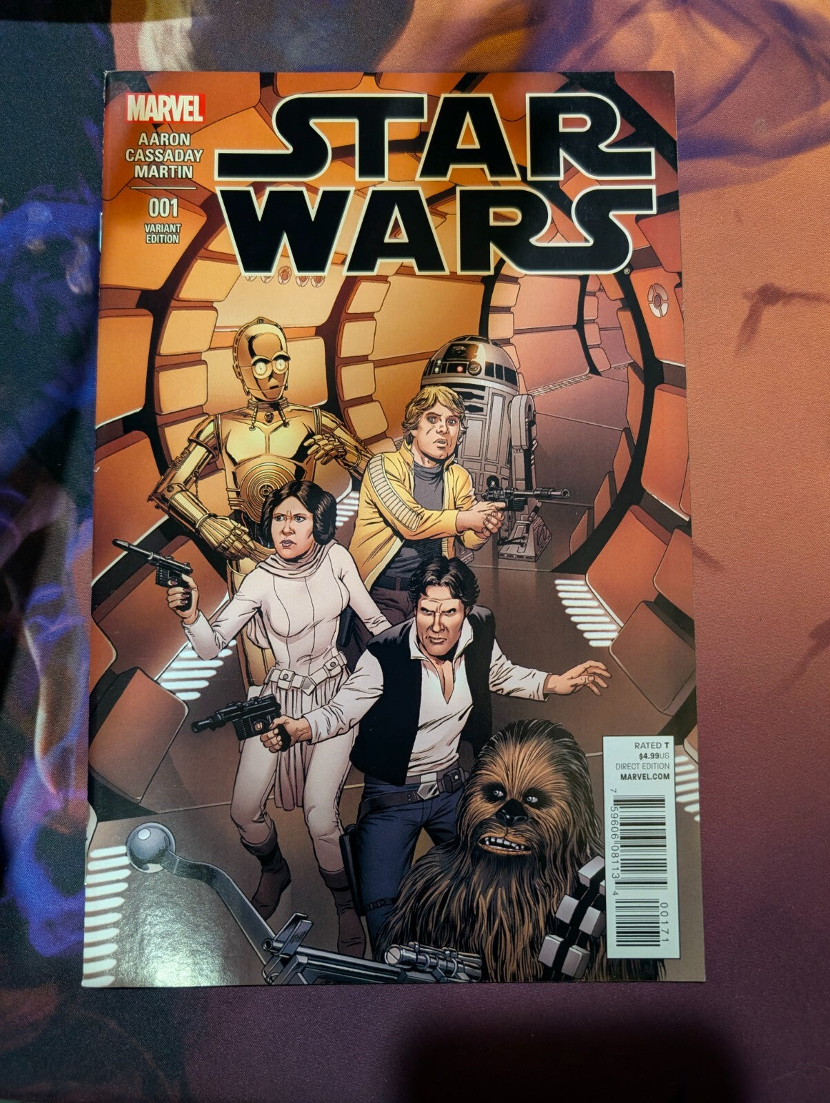 Set of 3 Star Wars #1 Cover A Plus 1:25 Variants