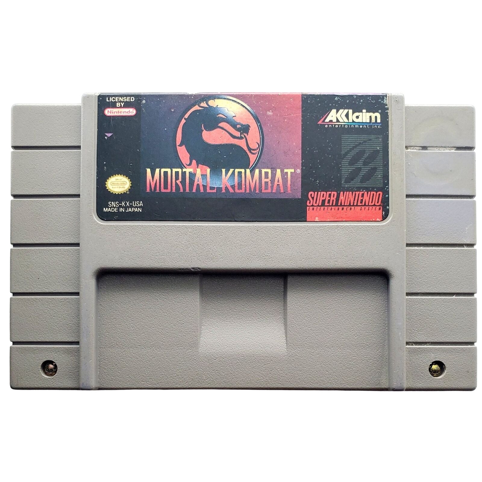 Mortal Kombat: Competition Edition SNES With Box