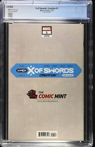 X of Swords: Creation #1 Peach Momoko Variant CGC 9.8