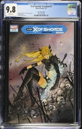 X of Swords: Creation #1 Peach Momoko Variant CGC 9.8