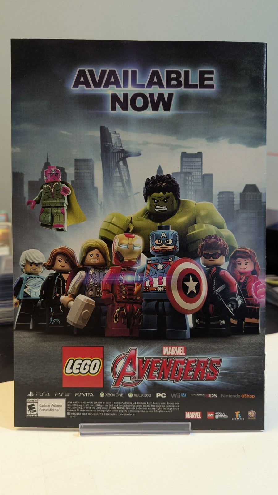 MARVEL VARIANT EDITION X-MEN '92 001 1:25 retailer incentive