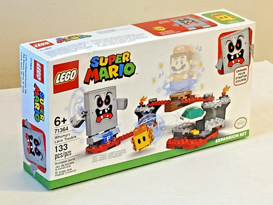 LEGO Super Mario: Whomp's Lava Trouble Expansion Set (71364) Factory Sealed