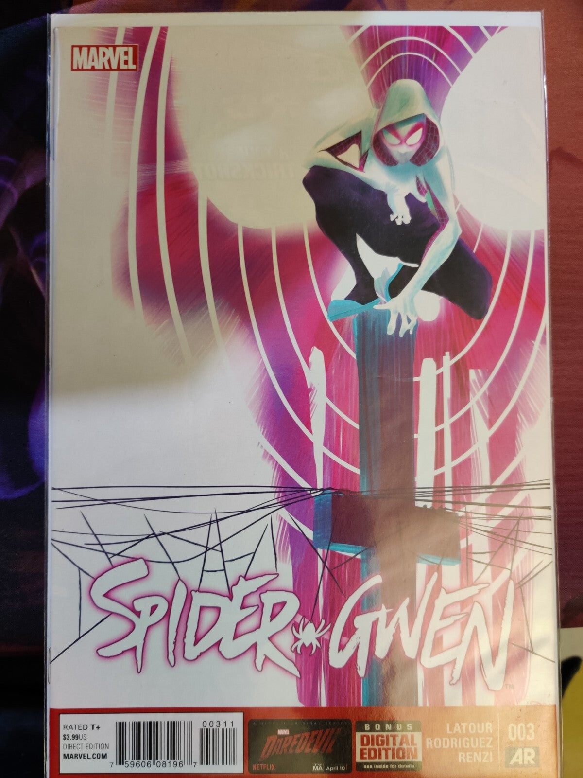Spider-Gwen #1-5 SET 2015 Marvel,  Latour Rodriguez Renzi - VF+ to NM Range