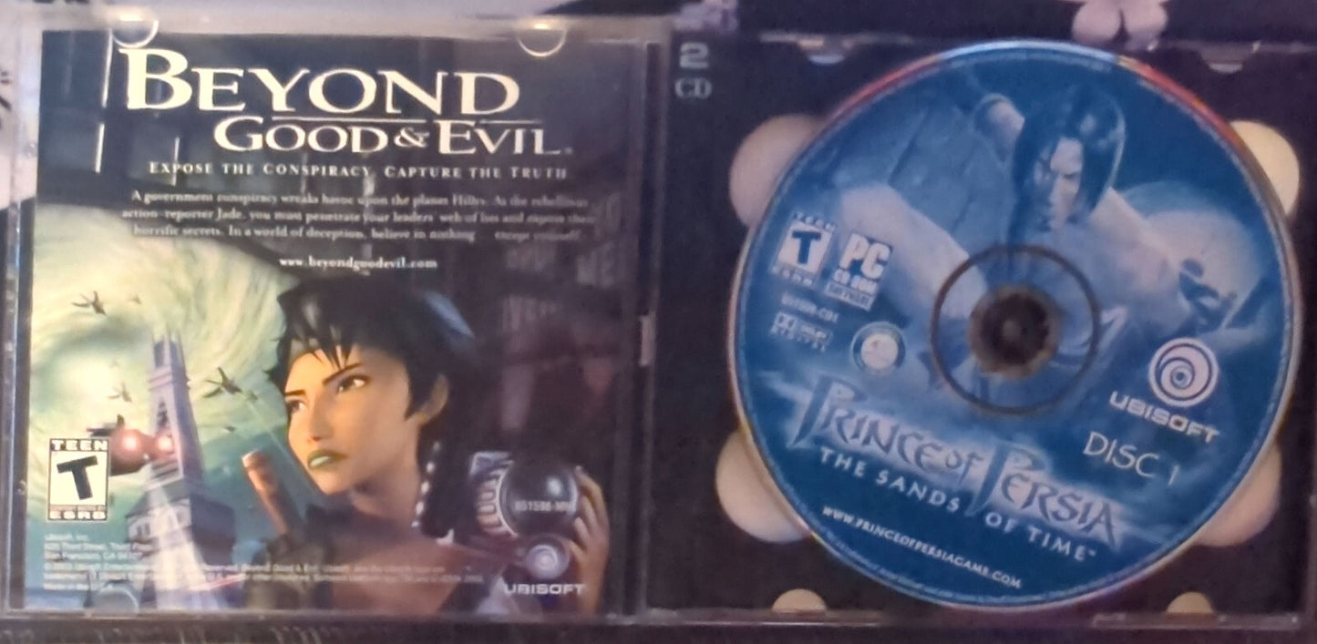 Prince Of Persia The Sands of Time PC - 2 Discs in great condition With Manuel