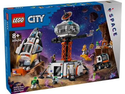 60434 LEGO City Space Base and Rocket Launchpad