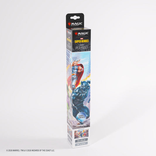 Magic: The Gathering Marvel Superheroes Shiny Playmat - Marvel Superheroes - GameGenic Playmats