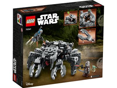 Lego Star Wars 75361 Spider Tank w/ Grogu, Bo-Katan and Mandalorian NIB (Retired