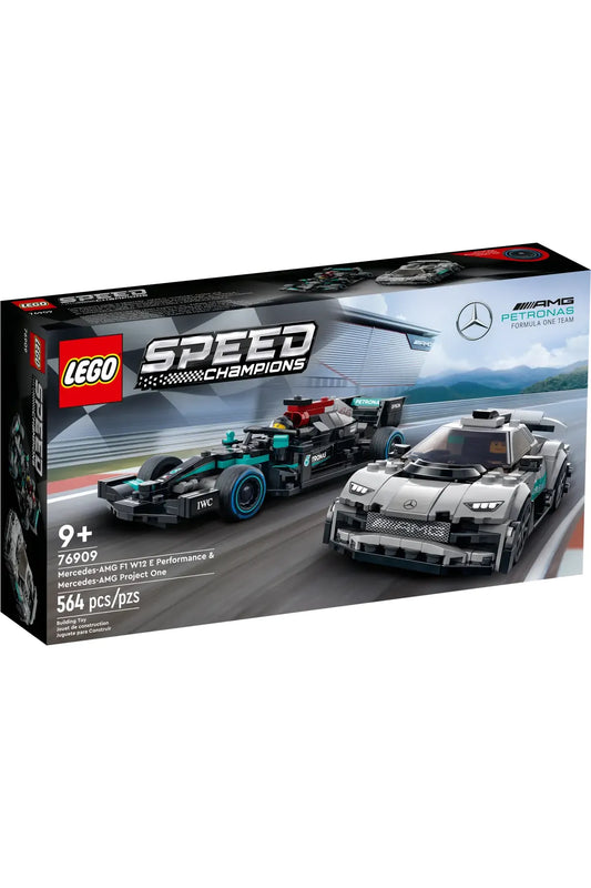 76909 LEGO Speed Champions Mercedes-AMG F1 W12 E Performance & Mercedes-AMG Project One (retired)