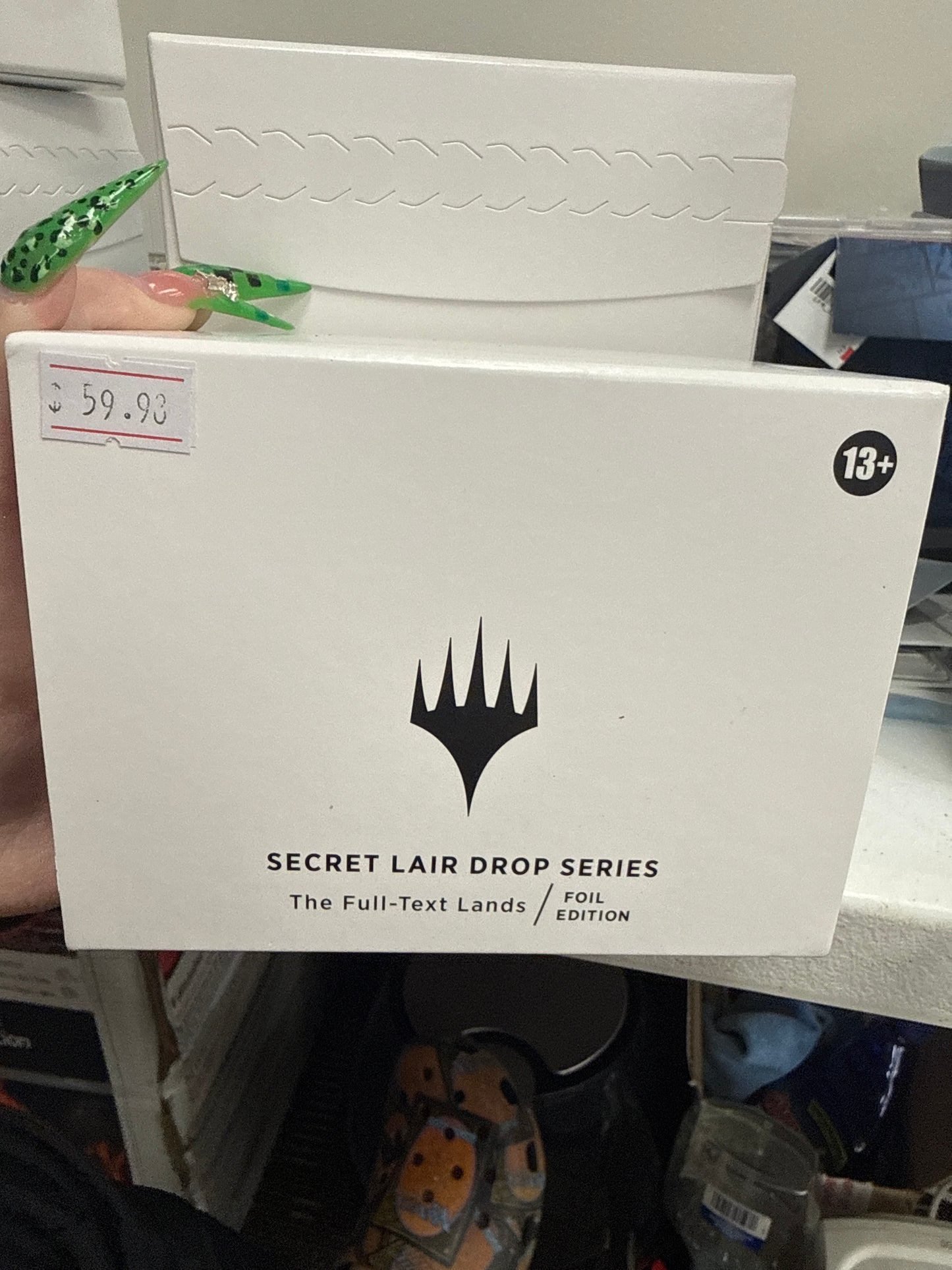 MTG Secret Lair- Full Text Lands