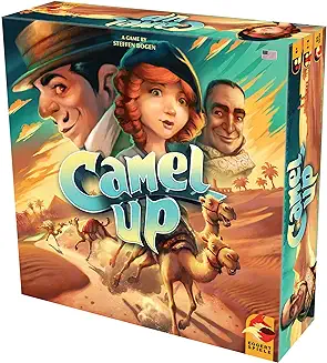 Camel Up (2nd Edition) - Strategy Dice Game | Family Board Game for Adults and Kids