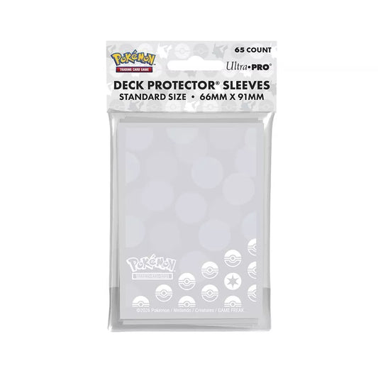 Pokemon - 65-Pack Deck Protector Poke Ball Print - Various Colors