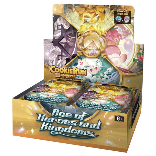 CookieRun TCG: Set 2: Age of Heroes and Kingdoms Single Booster Box