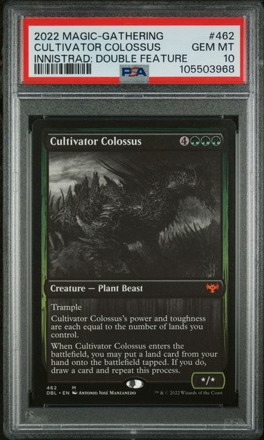 Cultivator Colossus DBL #462 PSA 10