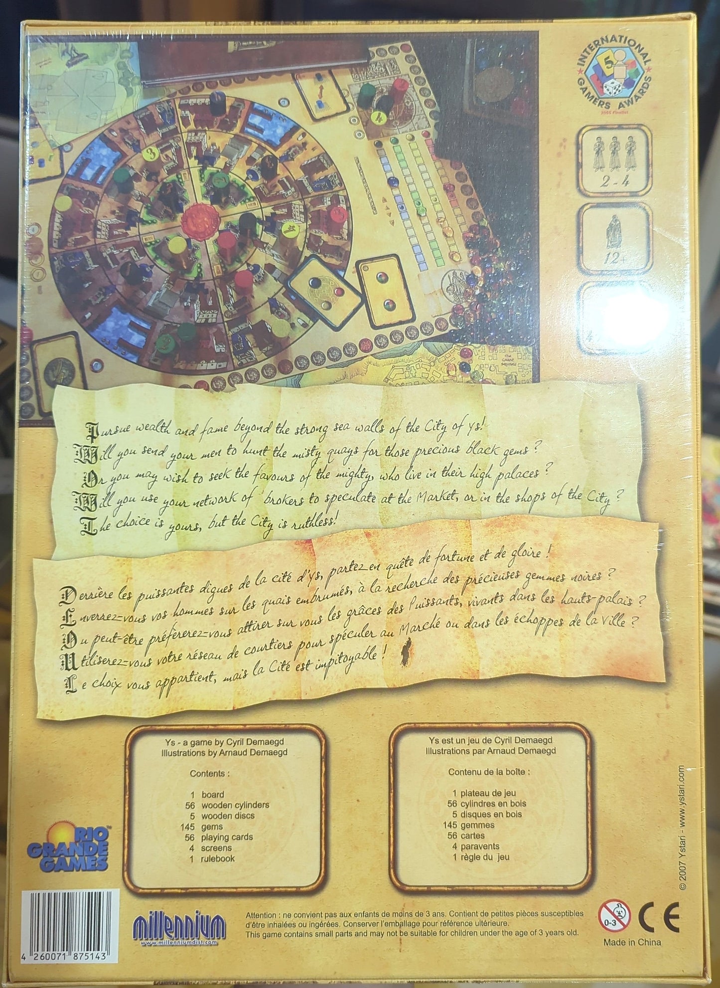 Fantasy Rio Grande Games Ys (3rd Ed)