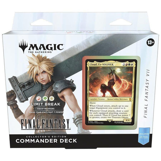 FINAL FANTASY Commander Deck - FINAL FANTASY VII Limit Break (Collector's Edition)
