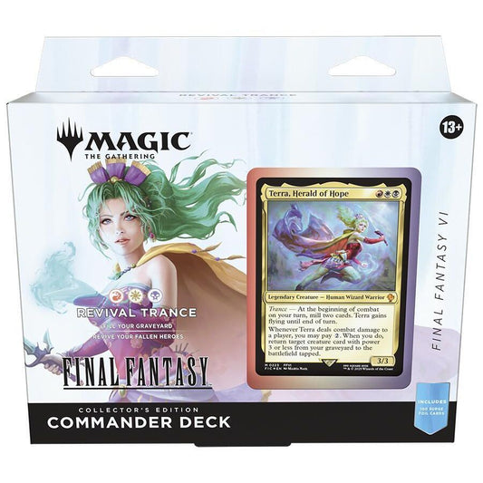 FINAL FANTASY Commander Deck - FINAL FANTASY VI Revival Trance (Collector's Edition)