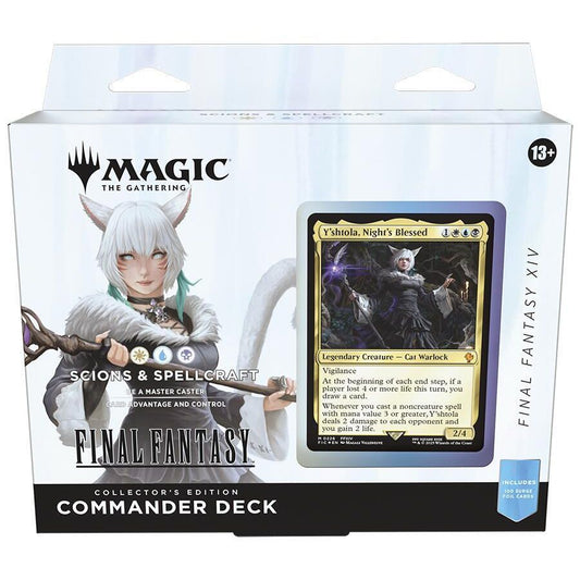 FINAL FANTASY Commander Deck - FINAL FANTASY XIV Scions & Spellcraft (Collector's Edition)