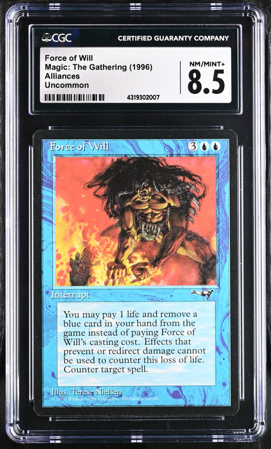 Force of Will Alliances CGC 8.5