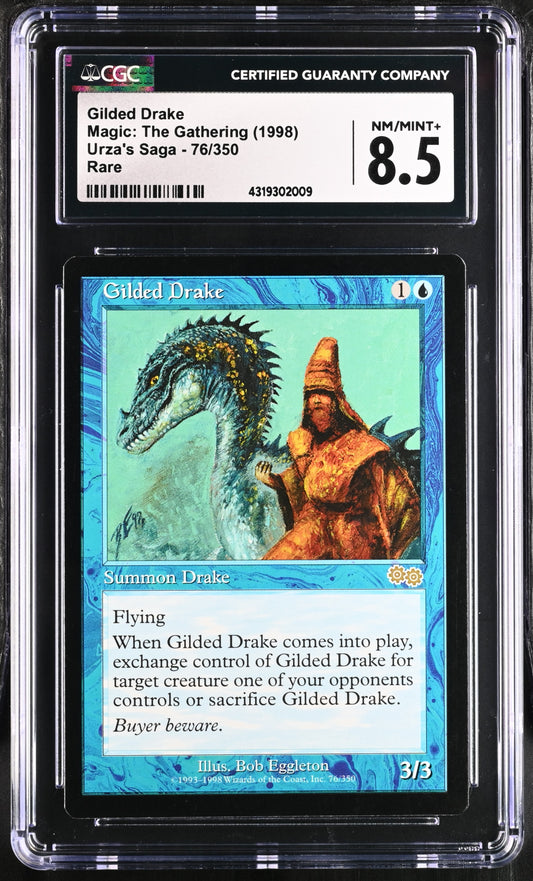 Gildred Drake Urza's Saga #76 CGC 8.5