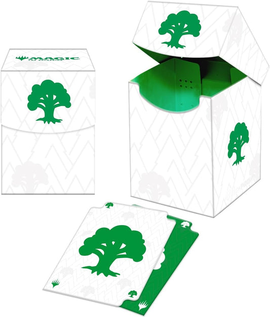 Ultra Pro 100+ Deck Box Magic the Gathering Mana 8 Plains Green