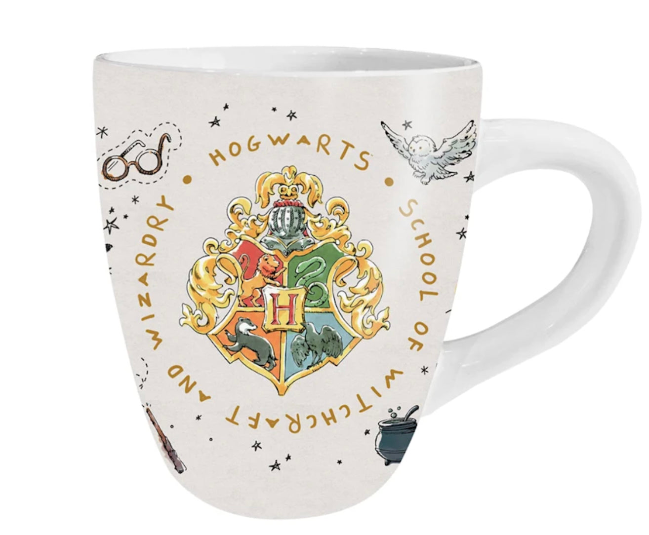 Harry Potter Vintage Crest Mug, 25oz