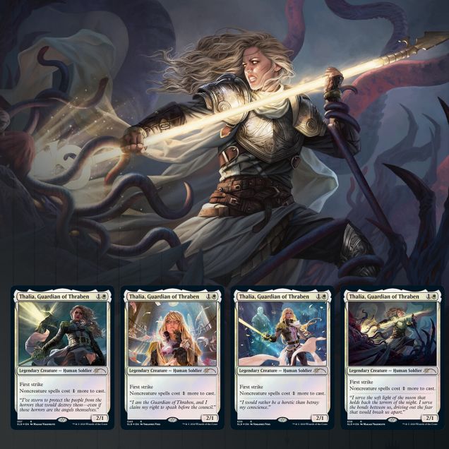 MTG Secret Lair -Thalia Beyond the Hellvault