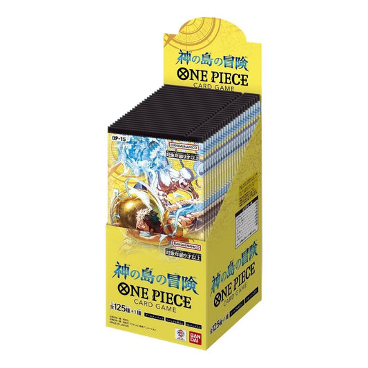 One Piece Card Game The Adventure of The Island of God Booster Box Kami's Island (OP-15) (Japanese) - 24 Packs