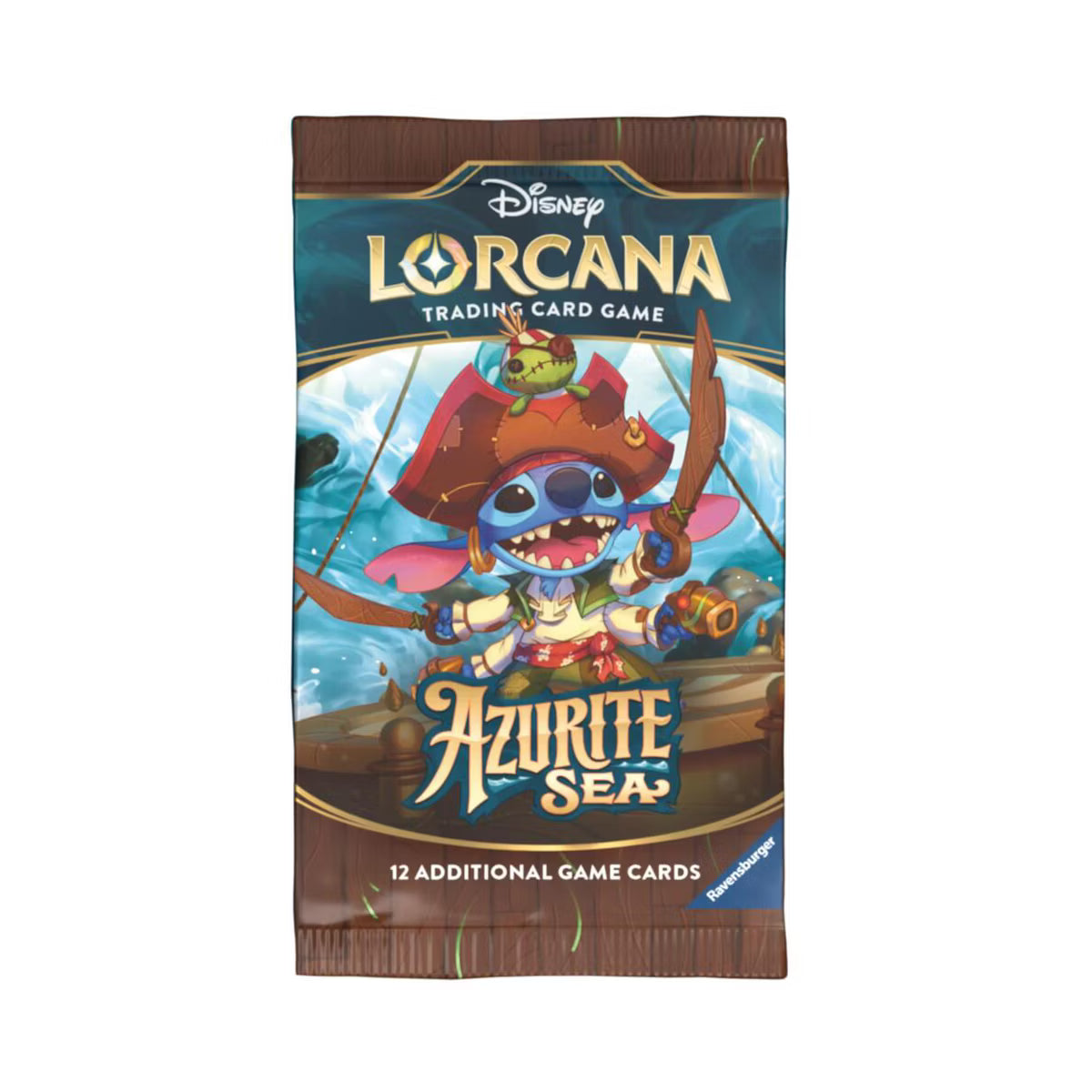 Lorcana TCG: Azurite Sea: Booster Pack (1 PACK) - 12 Cards