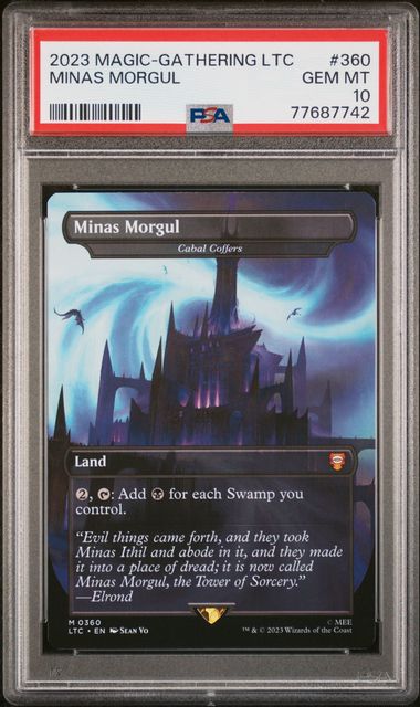 Minas Morgul Cabal Coffers LTC #0360 PSA 10