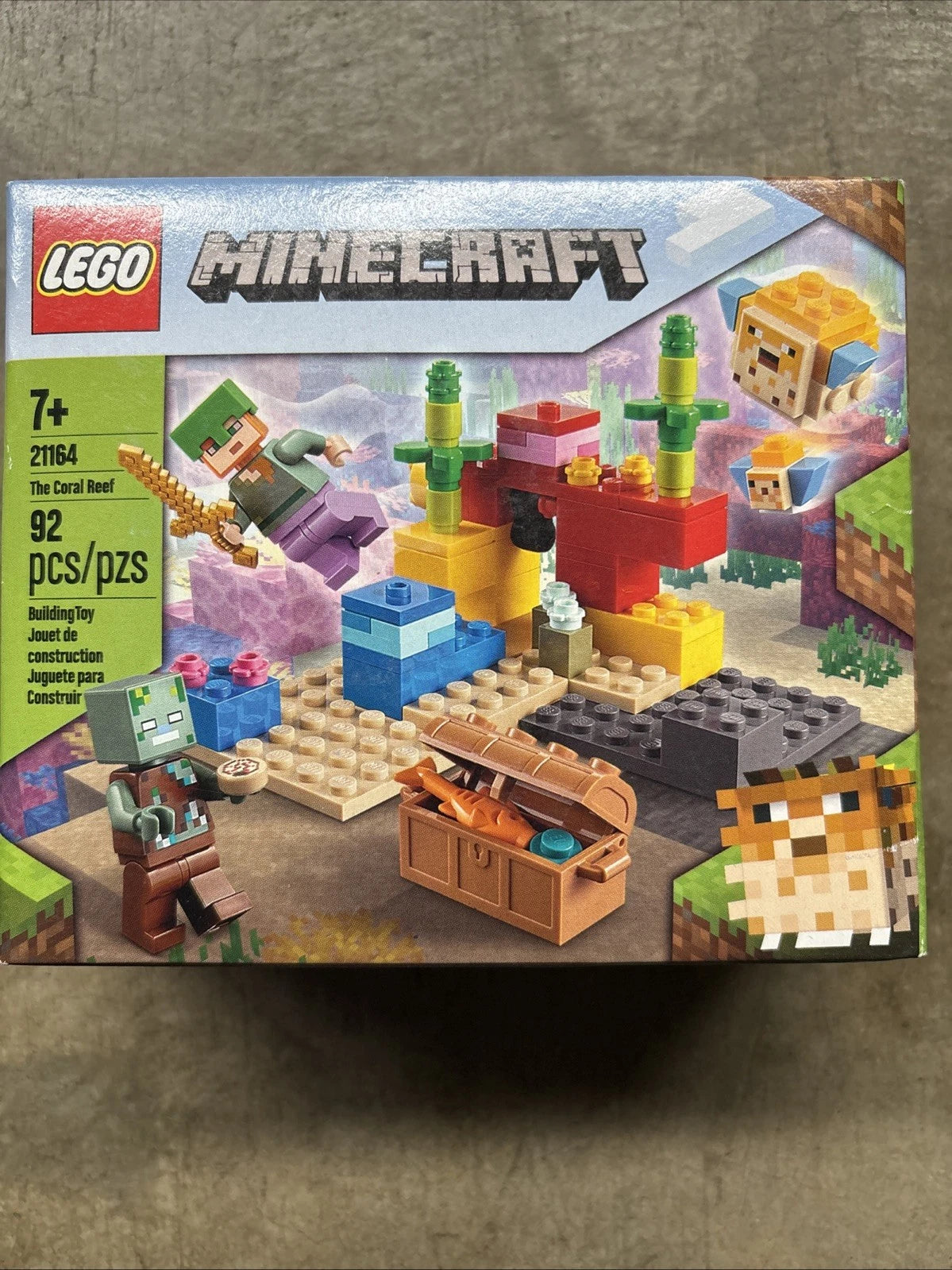 LEGO Minecraft The Coral Reef (21164) - Retired