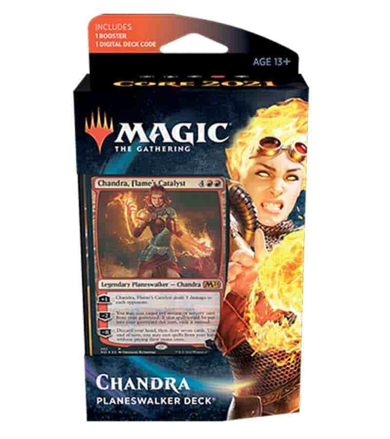 Sealed MTG Core Set 2021 - Planeswalker Deck [Chandra]