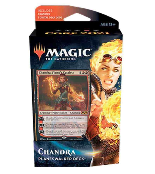 Sealed MTG Core Set 2021 - Planeswalker Deck [Chandra]