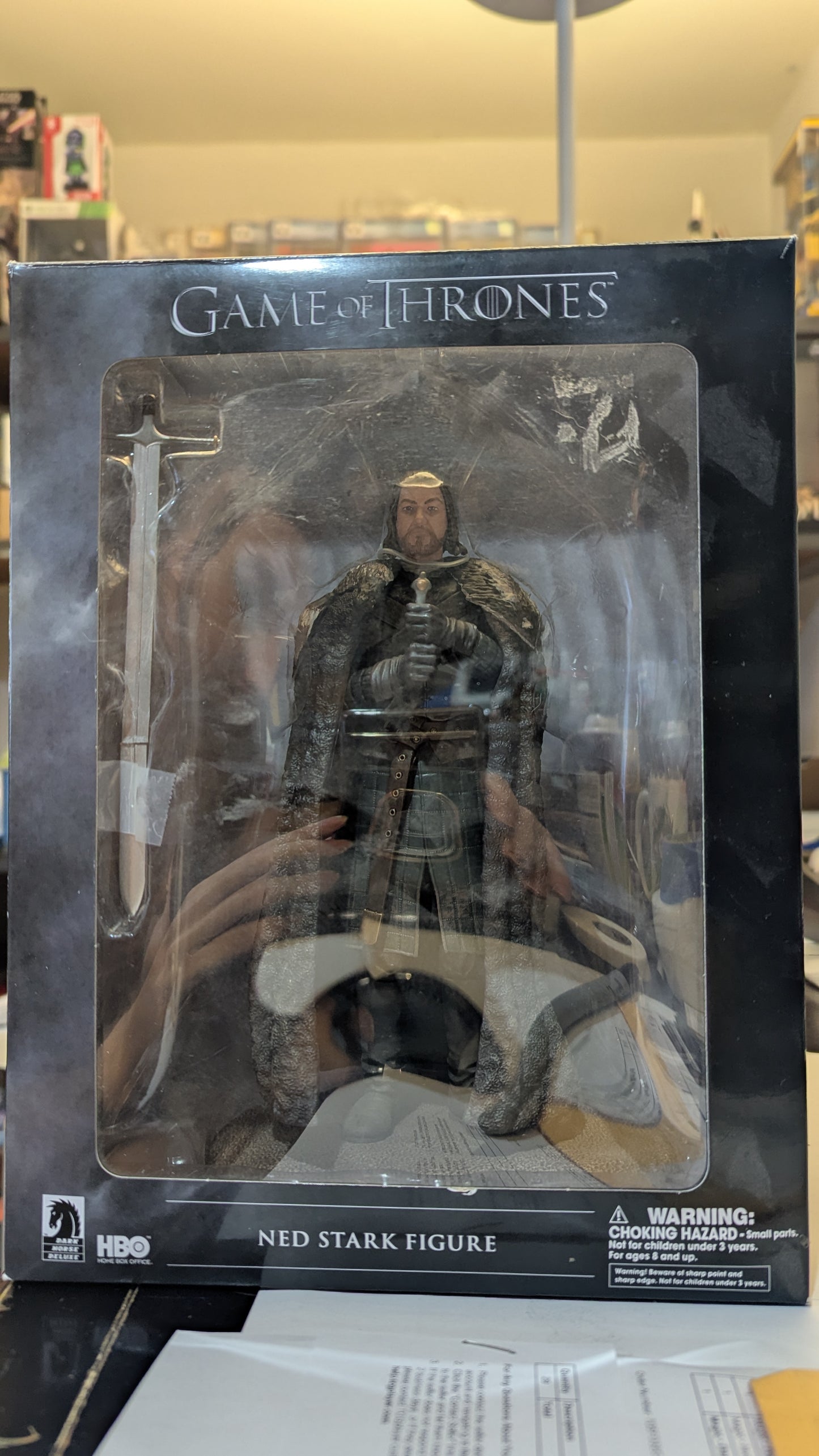 Game of Thrones: Ned Stark Figure (Dark Horse Deluxe Edition) *Damaged*