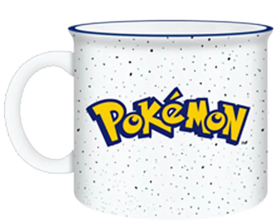 Pokemon Multi-Face Ceramic Camper Mug, 20oz