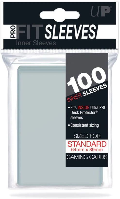PRO-Fit Standard Size Deck Protectors (100-Pack) - Ultra Pro Card Sleeves