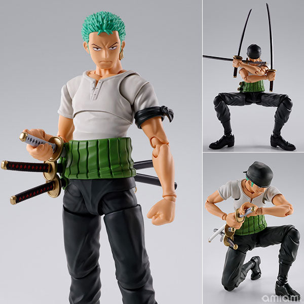 One Piece Figure: Tamashii Nations S.H. Figuarts- Roronoa Zoro, Romance Dawn