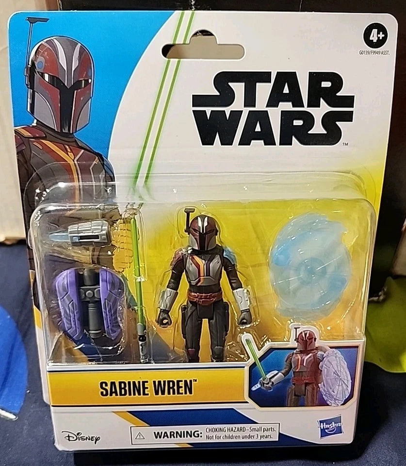 Star Wars Epic Hero Series Sabine Wren Action Figure & 4 Accessories (4")