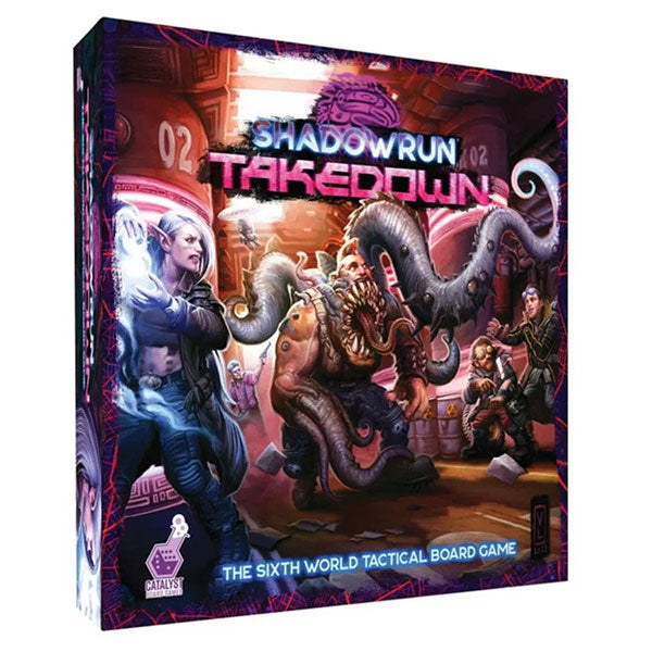 Shadowrun Takedown - Tabletop Boardgame