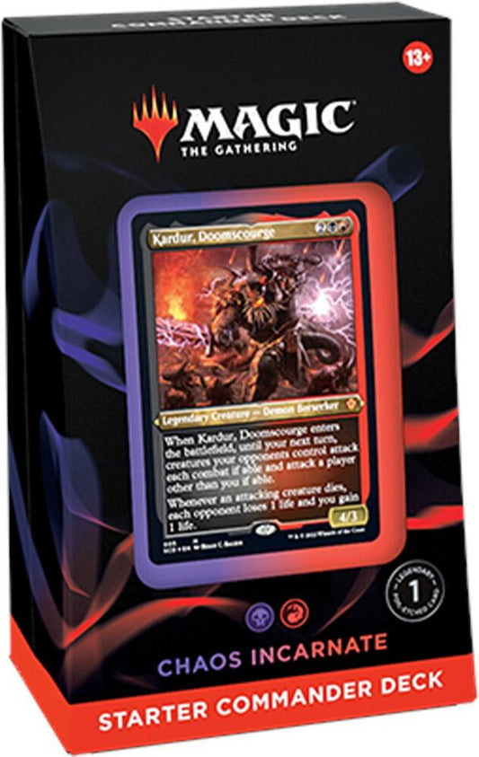 Magic the Gathering - Starter Commander Deck - Chaos Incarnate