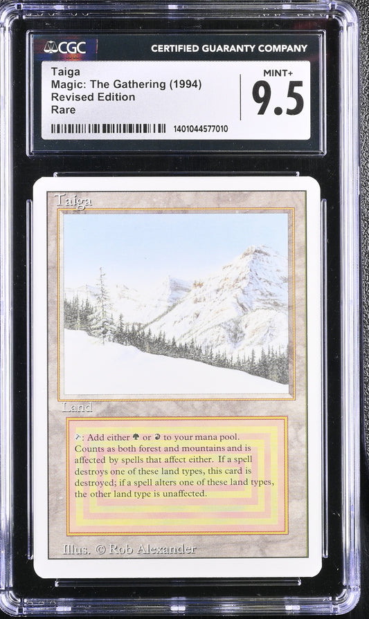 Taiga Revised Edition CGC 9.5
