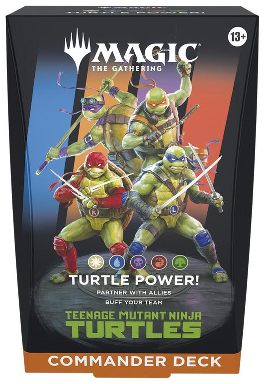 Magic the Gathering - Teenage Mutant Ninja Turtles Commander Deck - Turtle Power!