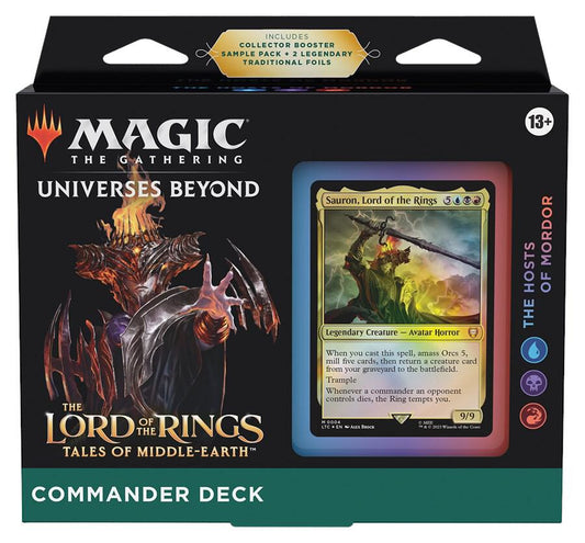 Magic the Gathering - The Lord of the Rings: Tales of Middle-earth Commander Deck - The Hosts of Mordor