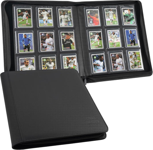 Toploader Binder, 9-Pocket Pages Sleeves Hold up 288 Cards