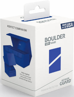 Boulder Deck Case 100+ - Solid Blue- Ultimate Guard Deck Boxes